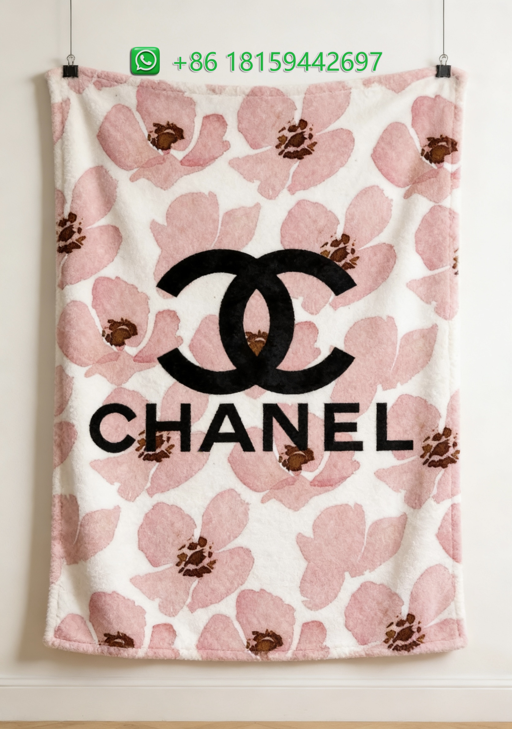 Chanel Throw Blankets